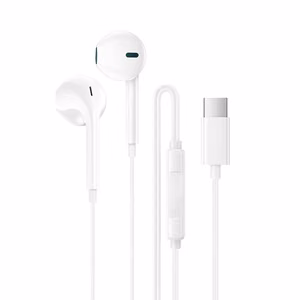 Borofone Earphones BM100 Fuente with microphone Type C (DAC) white