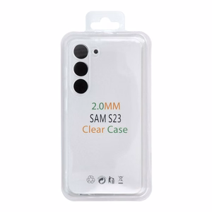 CLEAR ümbris 2 mm BOX jaoks SAMSUNG S25 FE läbipaistev