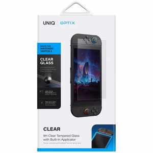 Uniq Optix Clear Karastatud klaas jaoks Nintendo Switch 2