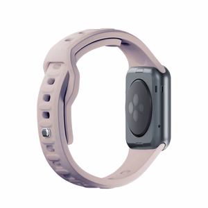 3mk silikoonrihm Apple Watchile, 38/40/41/42 mm, Latte, väike suurus