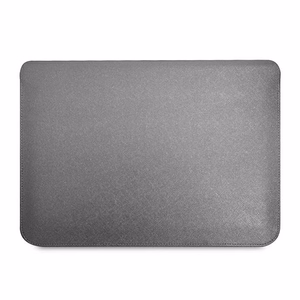 Guess Saffiano Triangle Logo ümbris jaoks a 16" laptop - silver