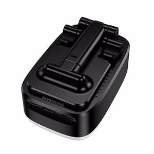 Borofone kaasaskantav Bluetooth-kõlar BR200 Marea 3 in 1 koos hoidiku ja 1500mAh akupangaga must