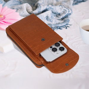 Knitted kott jaoks phone GCW12 pruun