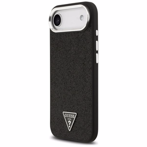 Guess Glitter Triangle Logo MagSafe Ümbris jaoks iPhone 17 Air - Must