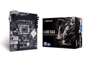 Biostar H61MHV3 emaplaat Intel® H61 LGA 1155 (Socket H2) micro ATX