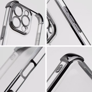 Ümbris jaoks iPhone 16 PLUS Antishock Electro must