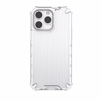 Ombre Protect Ümbris jaoks iPhone 13 Pro Max roosa and sinine armored ümbris