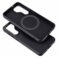 Ümbris jaoks Samsung S25 Carbon Elite Mag Cover compatible with MagSafe must