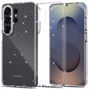 Tech-Protect FlexAir Ümbris for Samsung Galaxy S26 Ultra - Clear and Glitter