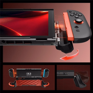 Supcase Unicorn Beetle Pro Ümbris jaoks Nintendo Switch 2 - Punane and Must