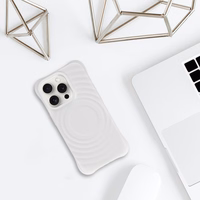 Tel Protect Wave Magsafe Ümbris jaoks Iphone 15 Pro Max valge