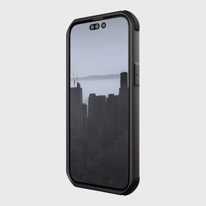 Raptic X-Doria Fort ümbris iPhone 14 Pro Max koos MagSafe soomustatud kaitsekattega must