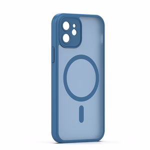 Mag Matt ümbris iPhone 12 6,1" tumesinine