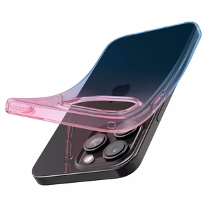 Spigen Liquid Crystal iPhone 15 Pro Ümbris - roosa/sinine