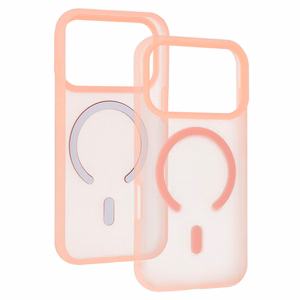 Tel Protect Mist Matte Magsafe чехол Samsung Galaxy S25 розово-оранжевый