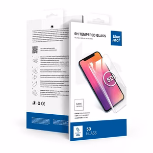 Защитное стекло Xiaomi Redmi Note 15 4G / Note 15 5G Blue Star 5D черный