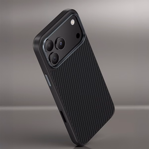 Чехол Benks Magnetic Armor Pro Kevlar с металлической рамкой 600D (A068) для Iphone 17 Air, черный (кнопка управления камерой)
