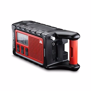 Midland ER300 PRO hädaabiraadio 10000 mAh akuga