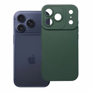 Чехол для iPhone 17 Pro / 18 Pro (низкий бортик камеры) Matt 2.0 темно-зеленый