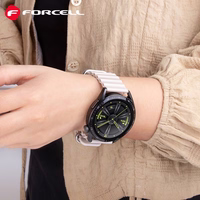 Strap to Samsung Galaxy Watch Forcell Forcell F-Design FS01 Silikoon holes 20 mm stellar