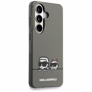Karl Lagerfeld IML Peekaboo Karl&Choupette MagSafe Ümbris for Samsung Galaxy S26 - must