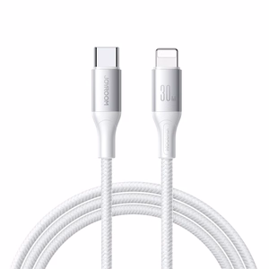 Joyroom S-A28 USB-C – Lightning kaabel 30W, 2 m, valge