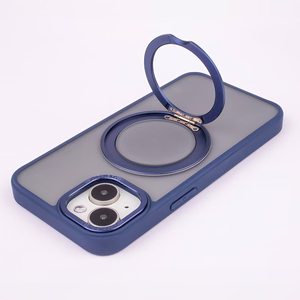 Mag Ring Rotating ümbris jaoks iPhone 14 Pro 6,1" tumesinine