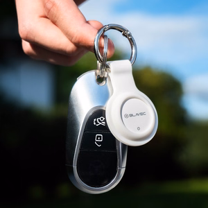 Valge Blavec BTG-01 Bluetooth-esemejälgija Apple'i ja Androidi seadmetele (BTBTG01-W)