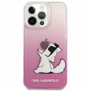 Karl Lagerfeld KLHCP14XCFNRCPI kõva ümbris iPhone 14 Pro Max 6,7" Choupette Fun – roosa