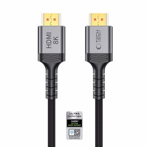 Tech-Protect UltraBoost HDMI 2.1 4K 120HZ / 8K 60HZ cable 100 cm - black