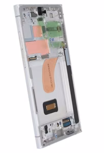 LCD screen Samsung S918 S23 Ultra 5G koos touch screen ja frame Sky Sinine/Lime original (service pack)