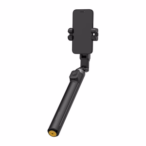 AOCHUAN M3 Pro stabilisaator RGB valgustusega (must)