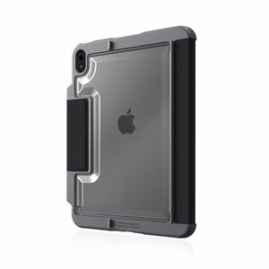 STM Dux Plus - vastupidav ümbris iPad 11" (2025) / 10.9" (2022) MIL-STD-810G jaoks Apple Pencil hoidjaga (must) EDU/COM versioon