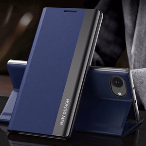 Sleep Ümbris Pro jaoks iPhone 16e with Flip and Stand - Sinine