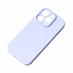 Silicone Ümbris with MagSafe jaoks Samsung Galaxy A26 5G - light sinine