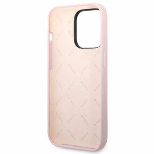 Guess Silicone Triangle iPhone 14 Pro 6.1" Ümbris - lilla