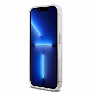 DKNY IML Checkered Mono Pattern & Printed Stripes MagSafe ümbris jaoks iPhone 14 Pro - beige