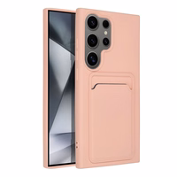 Ümbris jaoks Samsung S24 ULTRA Card Ümbris roosa