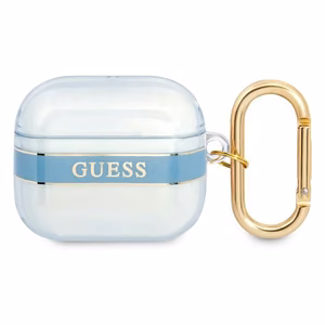 Guess GUA3HHTSB AirPods 3 ümbris sinine/sinine rihmakollektsioon