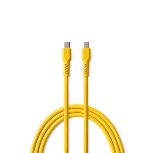 COLORUM kaabel USB-C - USB-C 1,8m 3A CK60-CC-05 xYellow