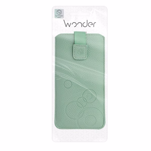 WONDER Deko tasku ümbris (suurus XXL) Samsung S25 Ultra/S24 Ultra/M35/M23/A16 5G/Xiaomi Redmi 14C jaoks roheline
