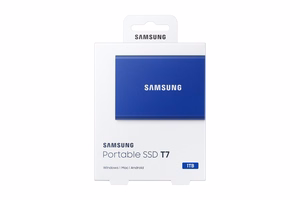 Samsung T7 Väline SSD-ketas 1TB USB 3.2 Lugemine 1050 MB/s Kirjutamine 1000 MB/s