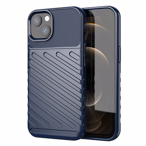 Thunder Case Paindlik ja vastupidav TPU ümbris iPhone 13 mini sinine