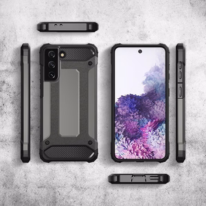 Hybrid Armor Case прочный защитный чехол для Samsung Galaxy S22+ (S22 Plus) чёрный