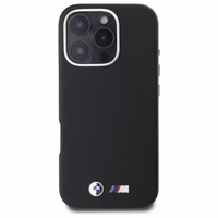 BMW M Smooth Full Wrapped Metal MagSafe Ümbris jaoks iPhone 16 Pro - must