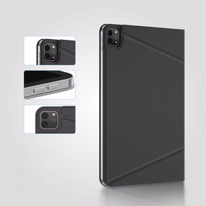 AmazingThing Matte Pro Mag Folio ümbris alusega iPad Air M3 13" jaoks - must