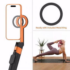 TECH-PROTECT L10S MAGSAFE BLUETOOTH SELFIE KEPP-STATIIV must/oranž