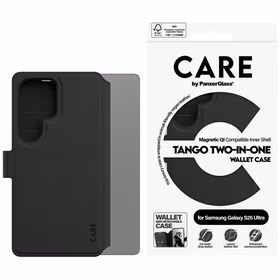 CARE by PanzerGlass Feature Tango 2in1 Wallet Ümbris jaoks Samsung Galaxy S25 Ultra - must