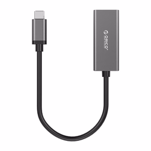 Orico XC-R45-V1 võrguadapter USB-C–RJ45, Gigabit Ethernet, 1 Gbps – must