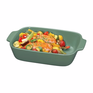 Küchenprofi Porto keraamiline ahjuvorm, 30 × 19 × 6,5 cm, roheline